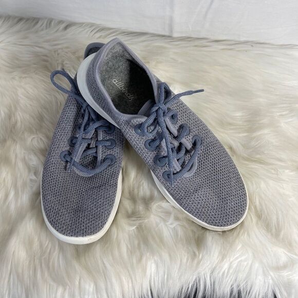 Allbirds Grey Tree Runners Running Shoes Sz 10 - Picture 2 of 6
